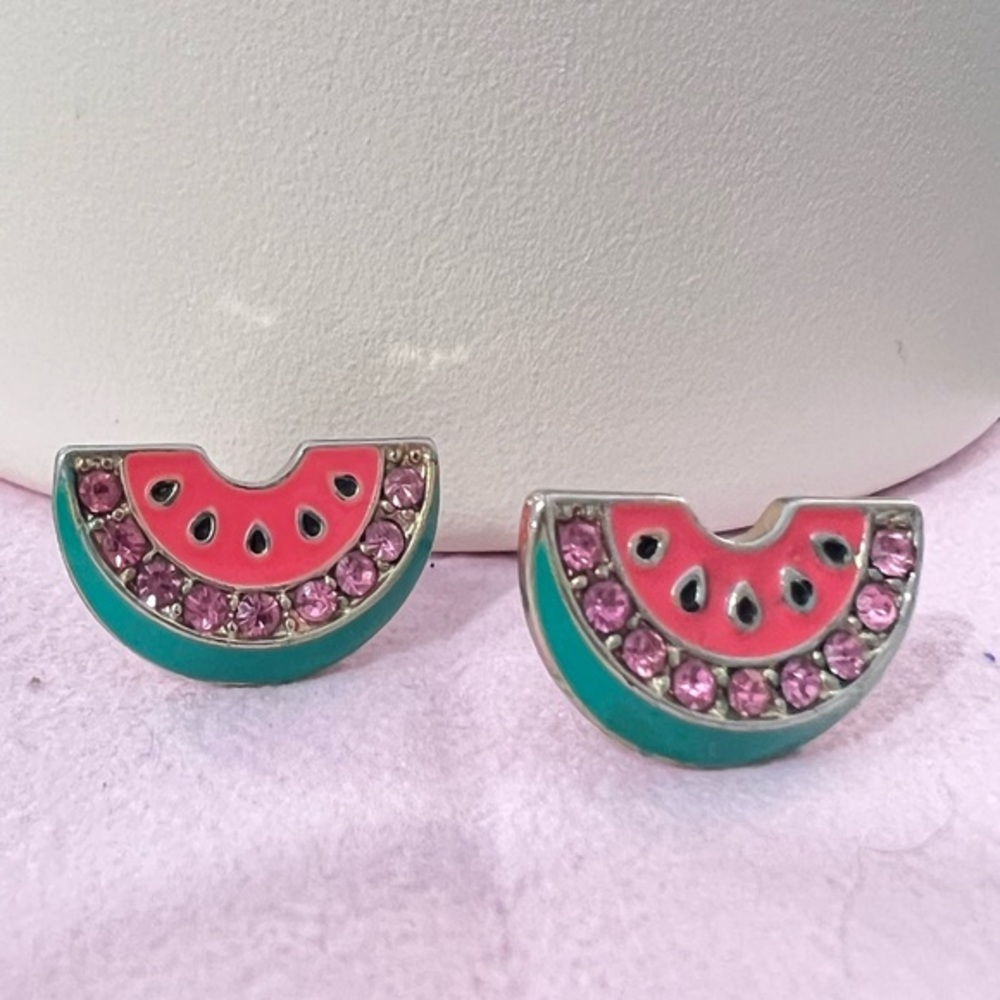 Watermelon Post Earrings